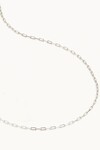 18" LINK CHAIN NECKLACE (STERLING SILVER)