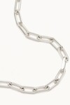 18" LINK CHAIN NECKLACE (STERLING SILVER)