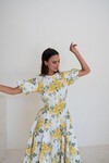 COCO DRESS (YELLOW LIBERTY FLORAL)