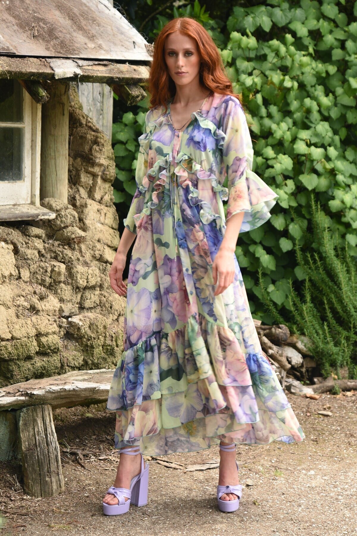 Floral and 2025 pastel dress