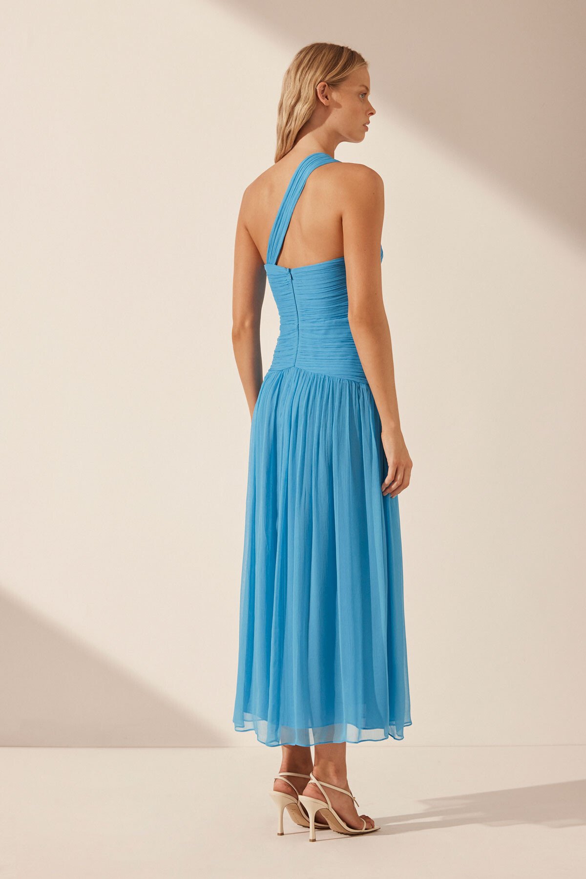 Aqua one shoulder online dress