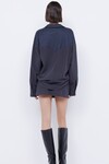 WYNONA PANELLED SHIRT (INDIGO CHARCOAL)