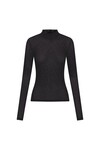 ANTONIA LONG SLEEVE TOP (BLACK)