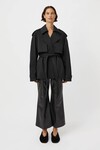 BURDOCK TRENCH JACKET (BLACK)