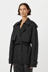 BURDOCK TRENCH JACKET (BLACK)