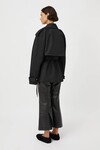 BURDOCK TRENCH JACKET (BLACK)