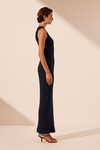 LIVIA ONE SHOULDER MAXI DRESS (NIGHT SKY)