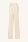 IRENA HIGH WAISTED TAILORED PANT (RICE)