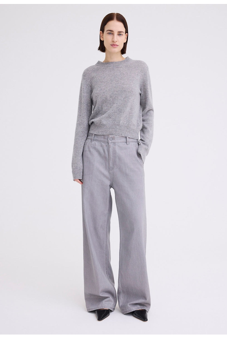 PETER SWEATER (MID GREY MARLE)