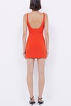 KARINA MINI DRESS (FIRE RED)