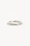 LOVER THIN RING (STERLING SILVER)