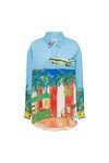 ALL ABOARD SILK SHIRT (MULTI)