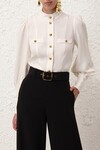 UTILITY BLOUSE (CREAM)