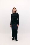 LONG SLEEVE BEA DRESS (BLACK)