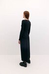 LONG SLEEVE BEA DRESS (BLACK)