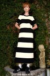 FALLING IN LINE DRESS (BLACK STRIPE)