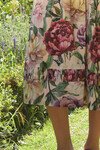 PIN THE BOTTLE DRESS (PEONY FLORAL)