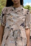 FRILL THERE WAS YOU DRESS (BLUSH FLORAL)