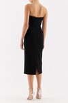 CORDELIA MIDI DRESS (BLACK)