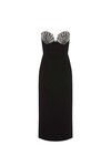 CORDELIA MIDI DRESS (BLACK)