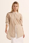 AGILE TOP (FLAX STRIPE)