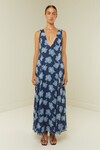 VIOLA DRESS (BLUE HIBISCUS)