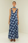 VIOLA DRESS (BLUE HIBISCUS)