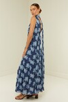 VIOLA DRESS (BLUE HIBISCUS)