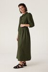 MANLY MIDI DRESS (OLIVE)