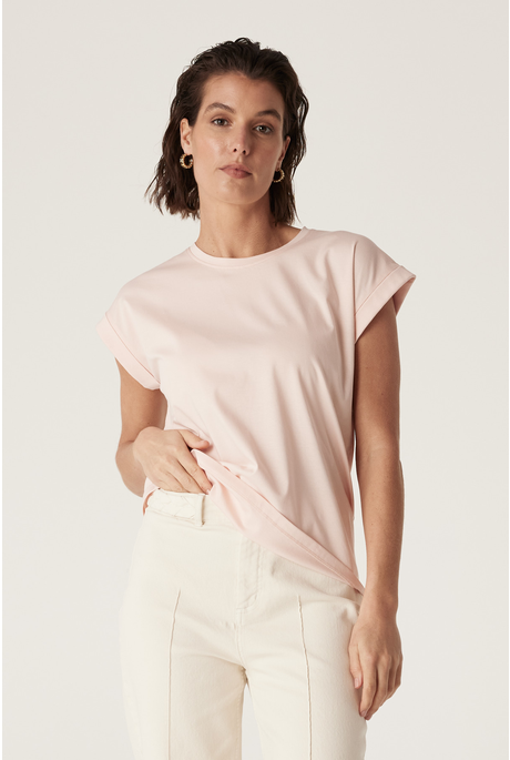 PIMA TEE (BLUSH)