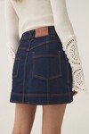 RESONANCE DENIM MINI SKIRT (INDIGO)