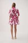 ELIZA SMOCK MINI DRESS (BOLDLY BLOOMING)