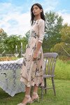 DANCING ALL THE WAY DRESS (BLUSH FLORAL)