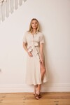 LADY VINCENT DRESS (NATURAL LINEN)