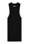 MERINO RIB CREW TANK (BLACK)