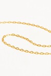 ROUNDED LOTUS PENDANT NECKLACE (18K GOLD VERMEIL)