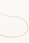 ROUNDED LOTUS PENDANT NECKLACE (18K GOLD VERMEIL)