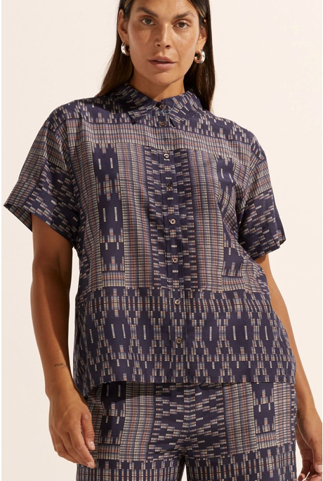 JAUNT TOP (MIDNIGHT AZTEC)