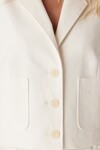 SHORT SLEEVE BLAZER (WHITE)