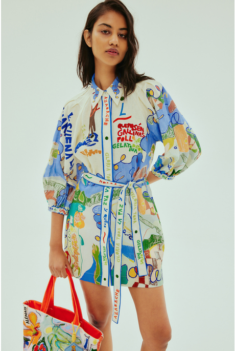 NADIA MINI SHIRTDRESS (MULTI) | PRE ORDER