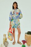 NADIA MINI SHIRTDRESS (MULTI) | PRE ORDER