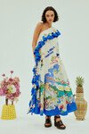 NADIA ONE SHOULDER RUFFLE DRESS (MULTI) | PRE ORDER