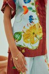 DAHLIA FLORAL LINEN SHIRT (MULTI) | PRE ORDER