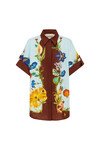 DAHLIA FLORAL LINEN SHIRT (MULTI) | PRE ORDER