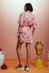 TIMMY EMBROIDERED SARONG SKIRT (PINK) | PRE ORDER