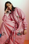 TIMMY EMBROIDERED SHIRTDRESS (PINK) | PRE ORDER