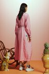 TIMMY EMBROIDERED SHIRTDRESS (PINK) | PRE ORDER