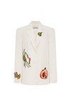 SEB EMBELLISHED BLAZER (CREAM) | PRE ORDER