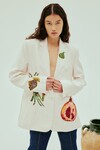 SEB EMBELLISHED BLAZER (CREAM) | PRE ORDER