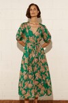 EBB DRESS (K'GARI PALM GREEN) 